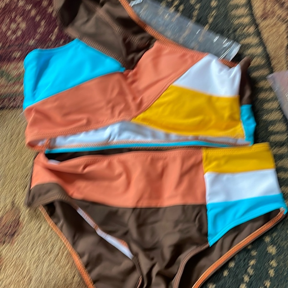 2 pc swimsuit m